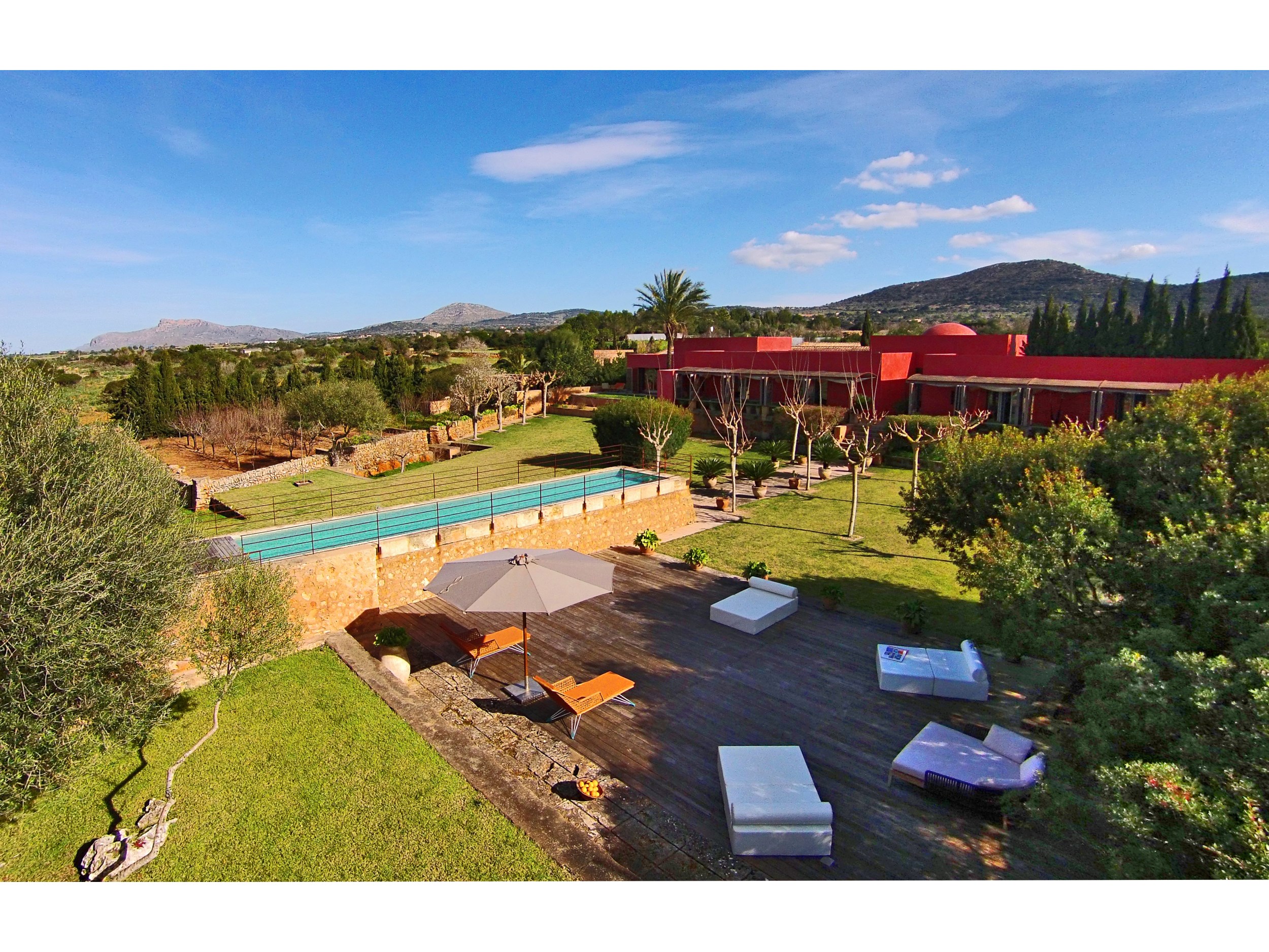 Son Cifre aerial view