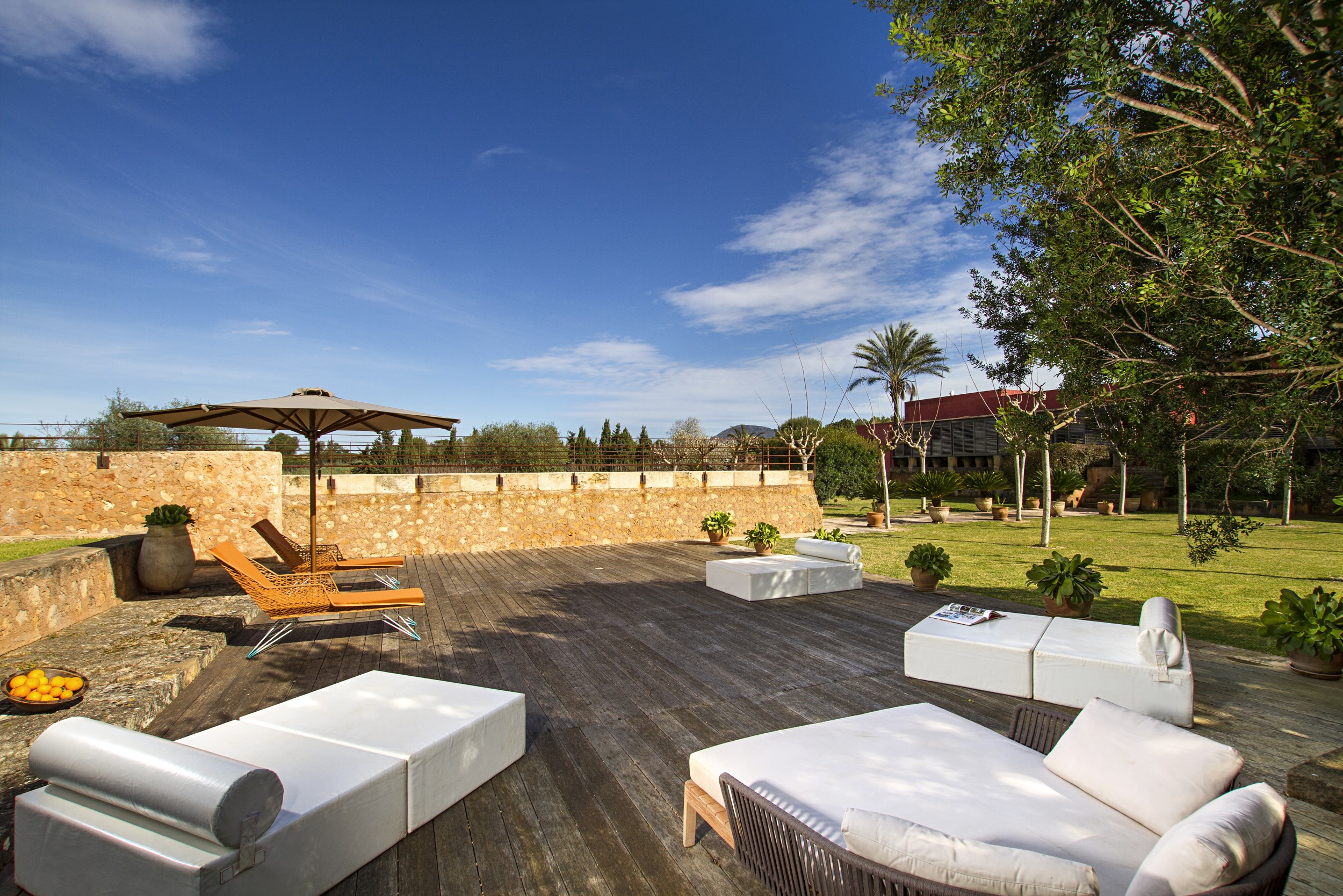 Pool deck